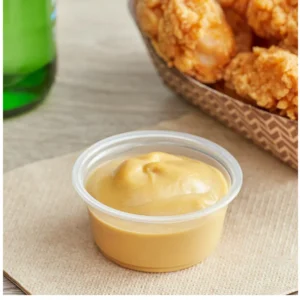 2oz. Clear Plastic Sauce Cup - 2500/Case/02A