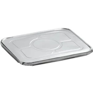 Full Size Heavy-Duty Foil Aluminum Pan-LID-50/Case/FSL50