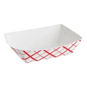 #100 1 lb- Paper Food Tray - 1000/Case/CY-WRFT10