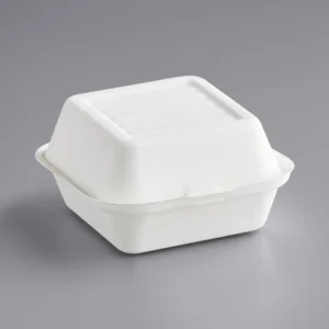 6”-Sugar Cane Hinged Take-Out Container - 500/case/SG61