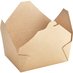 Kraft Microwavable Folded Paper #5/300/case/pbox-#5