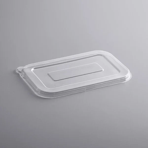 Rectangular--Microwavable PET-LID FOR MW/300/CASE/MW-07L