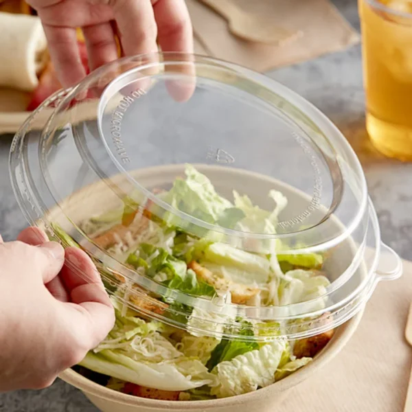 Round-Microwavable PET-LID FOR MW/300/CASE/MW-3248