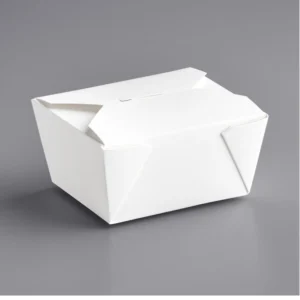 White Microwavable Folded Paper #1/450/case/FP1W