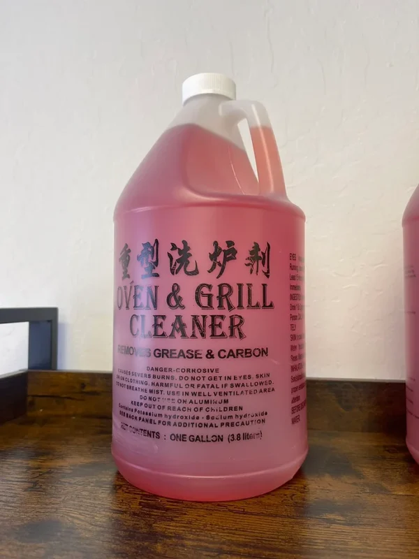 Oven&Grill Cleaner 4 bottles/case/OG-pink