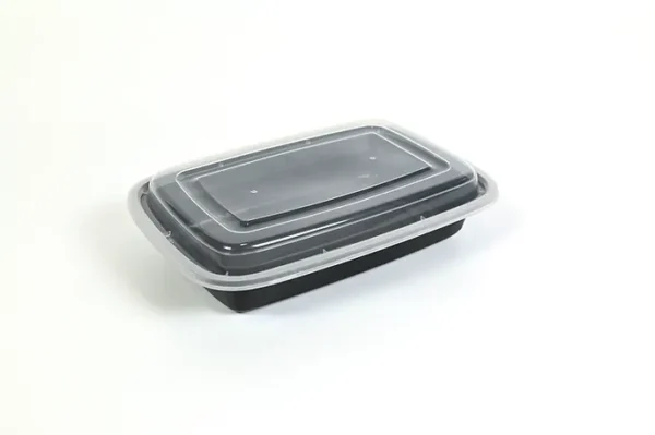 Black -Rectangular Microwavable Container with Lid - 150/Case/50oz-YL1050