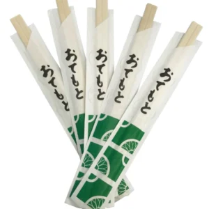 8" Conjoined Wood Japanese Style Chopstick - 2800/Case/ 2150